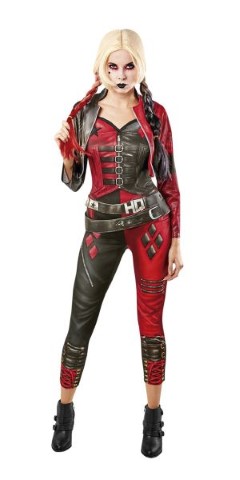 Costume adulto Harley Queen tg S 36/40