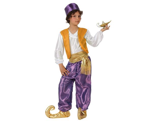 Aladino tg. 10/12 anni. Costume di carnevale Bambino.