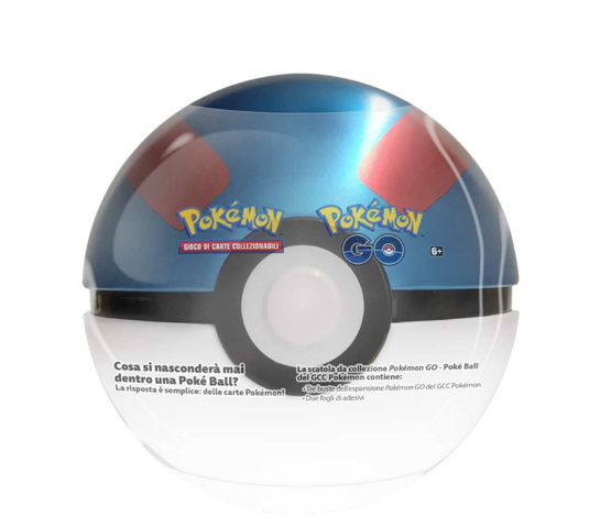 Pokemon GO Spada e Scudo 10.5 TIN Poke Ball Origine Perduta Blu.
